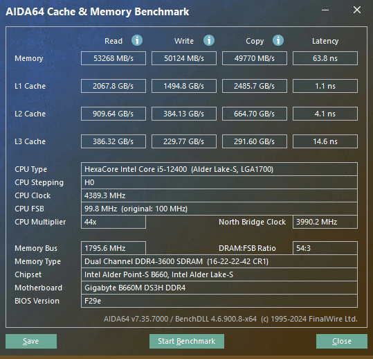 海盗船CM4X16GD3600C18K2D内存超频 第2张